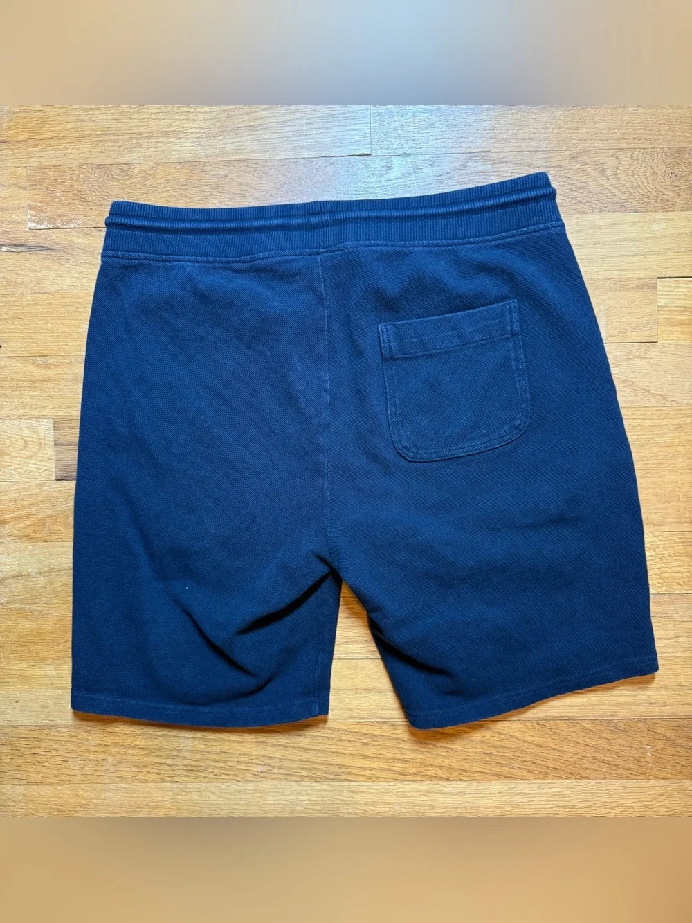 Zara Man Jogger Waist Shorts Navy